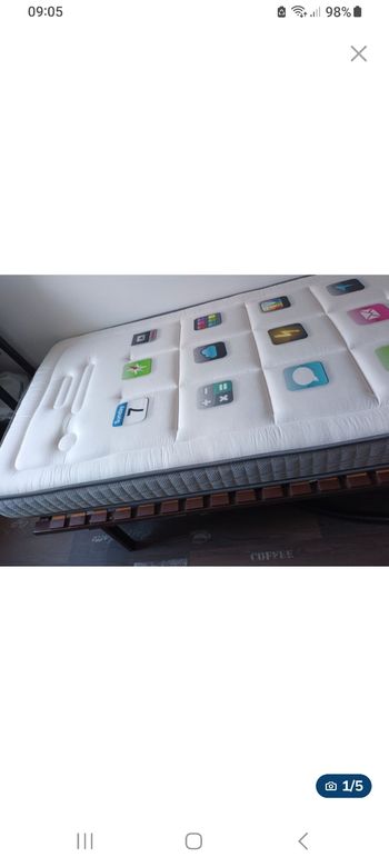 SUR AMIENS... A prendre à domicile..
Matelas et sommier 190x90cm...1 personne