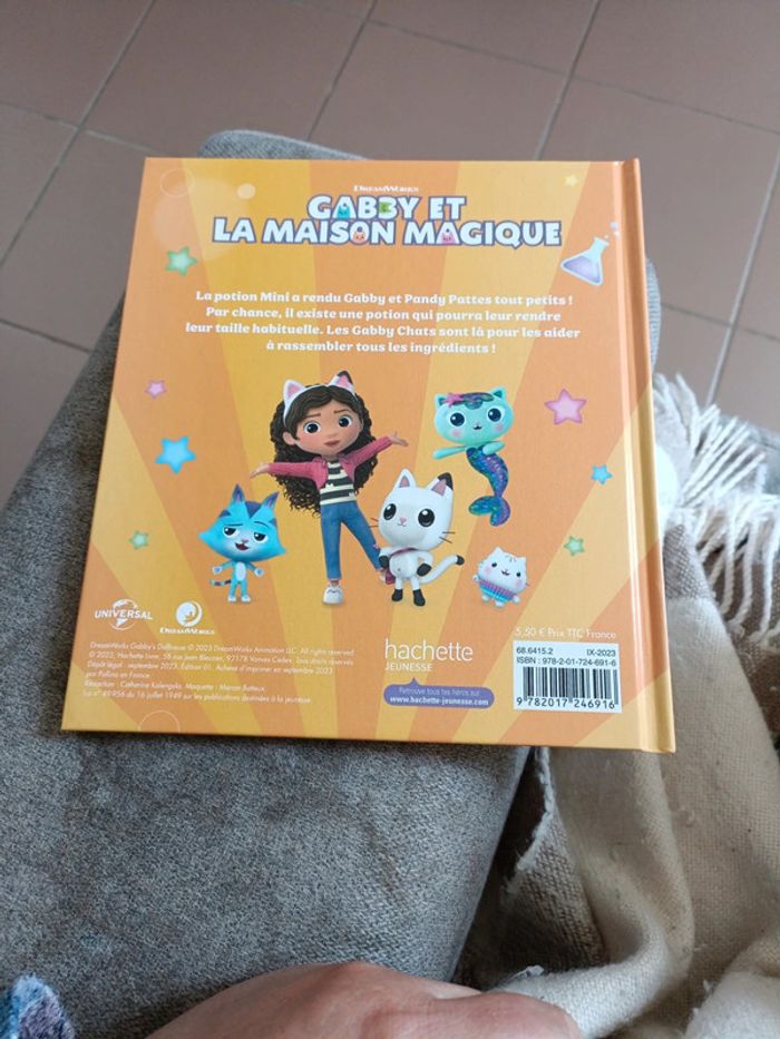 Livre Gaby et la maison magique la fanchastique potion magique - photo numéro 3