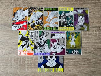 Lot de cartes dragon ball 40e anniversary