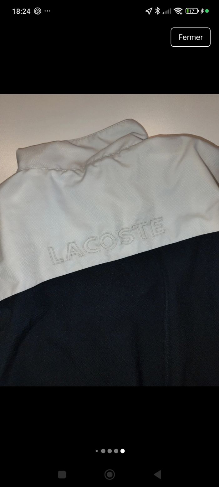 Veste Lacoste garçon 8 ans - photo numéro 8