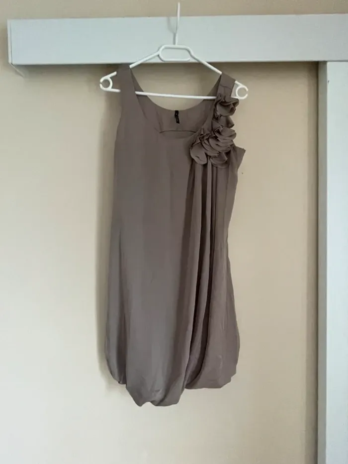 Robe/tunique taupe