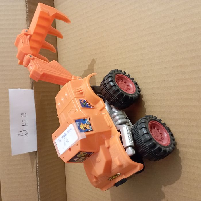 tracto-pelle orange - photo numéro 2