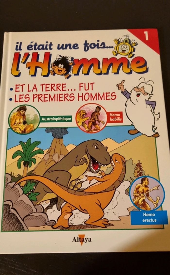 Il était une fois l'homme et la terre fut .. les premiers hommes !