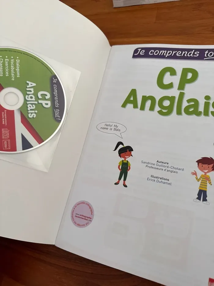 Livre, je comprends tout CP anglais - photo numéro 4