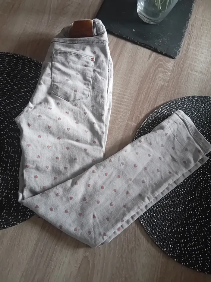 Pantalon jeans 8 ans fille