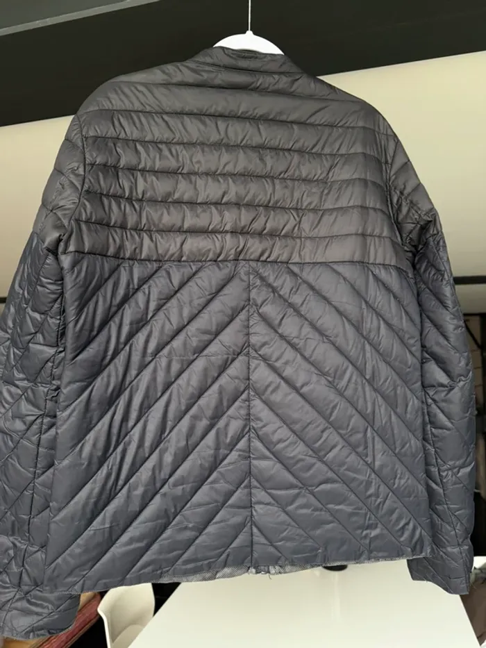 Doudoune fine ikks homme grise - photo numéro 4
