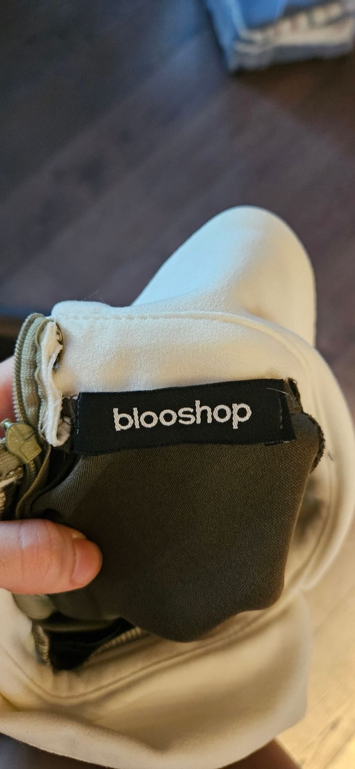 Robe verte à petites fleurs Blooshop – Taille XS - photo numéro 5