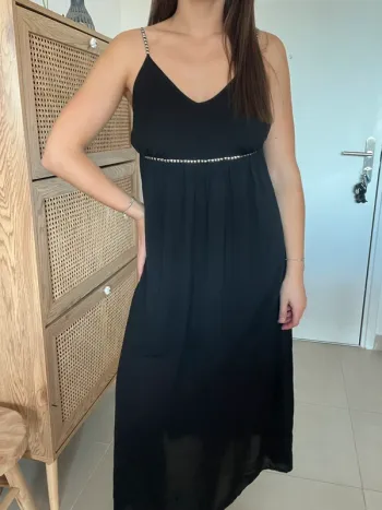 Robe longue noire Miss Komo Do