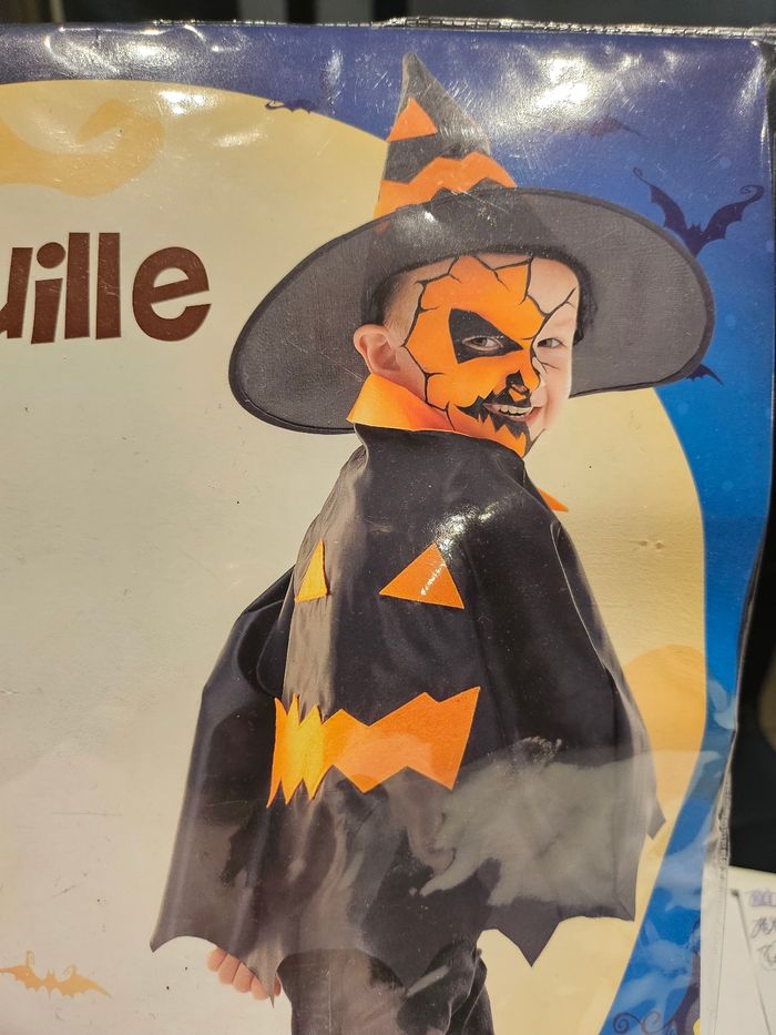 Déguisement citrouille Taille uniqur - photo numéro 2