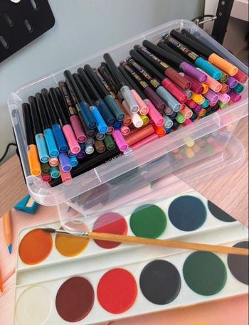 Gros lot feutre acrylique 