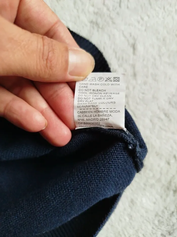 Pull homme col V Cabbeen H.M - photo numéro 7