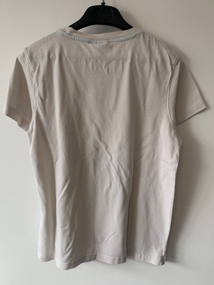 Tee shirt blanc bleu noir Airness 10 ans - photo numéro 4