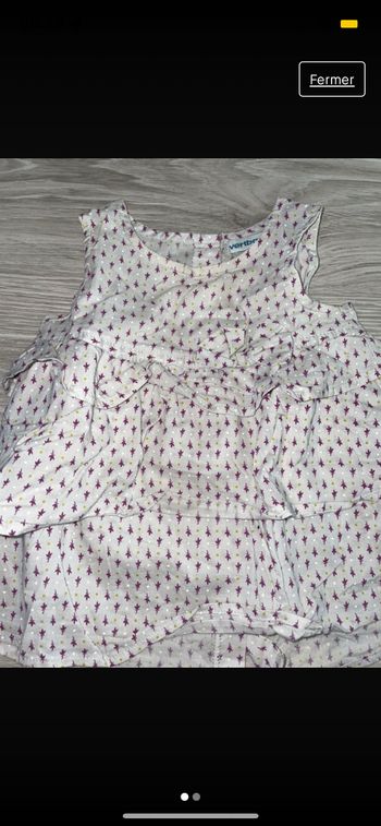 Débardeur Vertbaudet  6 mois