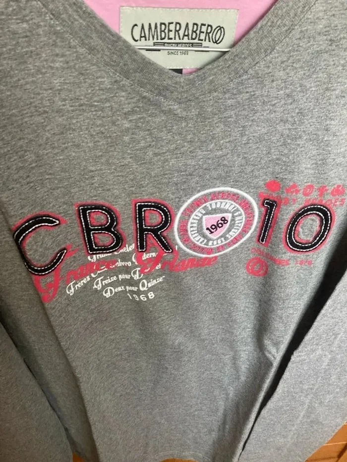 T-shirt ML homme Camberabero L - photo numéro 2