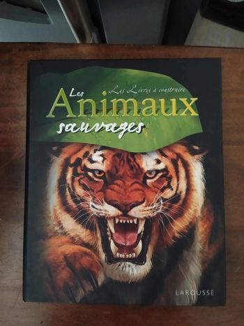 lot de 2 livres animaux