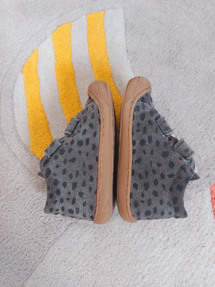 Chaussures Naturino Cocoon VL scratchs daim leopard 23 - photo numéro 8