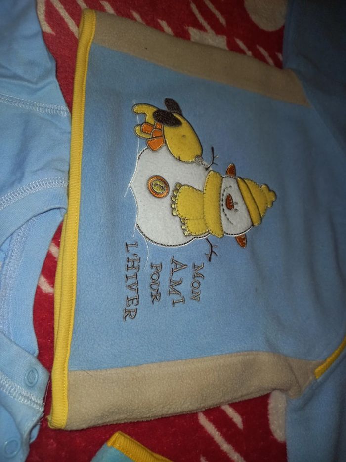 Gros Lot 🩵d'hiver 6 mois bien chaud💙 7 pièces bébé garçon 👦 - photo numéro 11