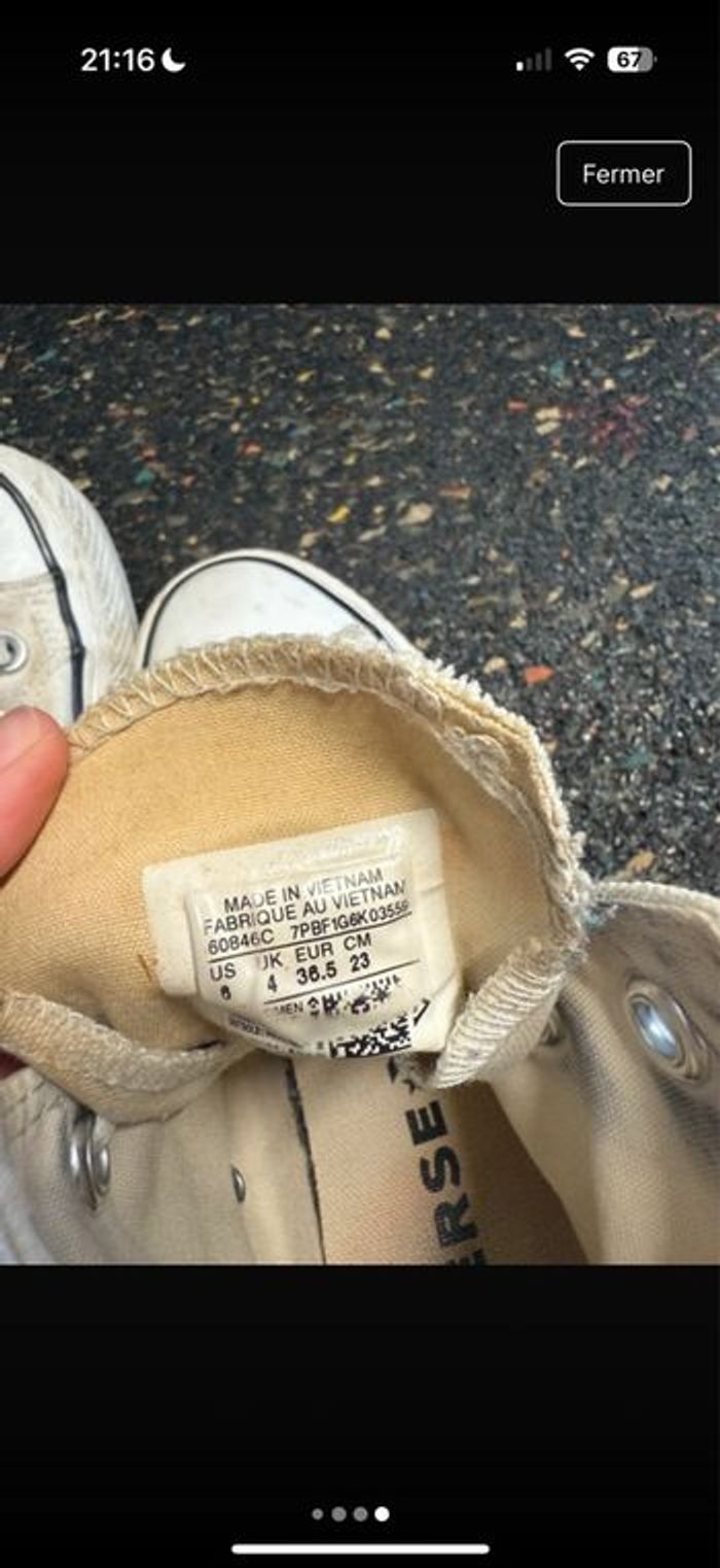 Basket converse - photo numéro 4