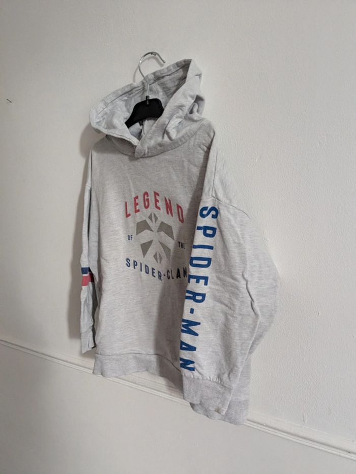 Sweat gris marvel 8 ans - photo numéro 4