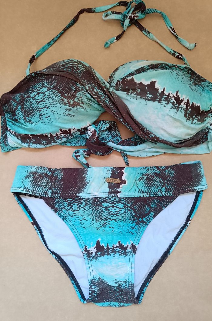 Maillot de bain imprimé Soleil sucré T.M(38) - photo numéro 2