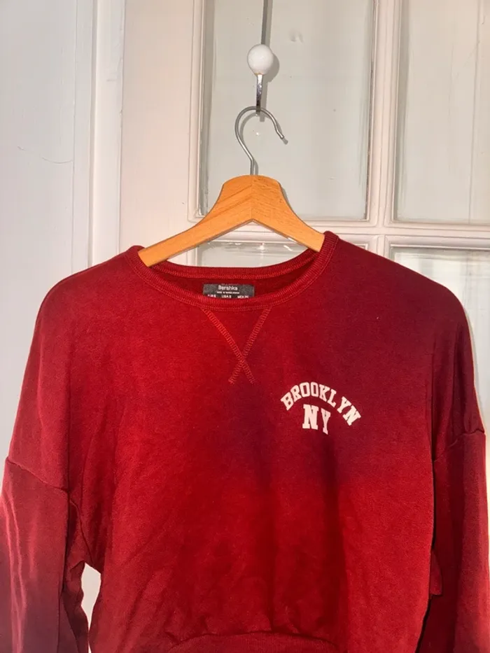 Sweat court bershka Taille S - photo numéro 2
