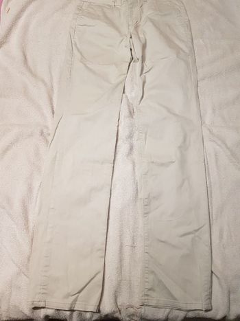 Pantalon chino gris blanc Jules