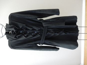 Manteau noir J. RIU