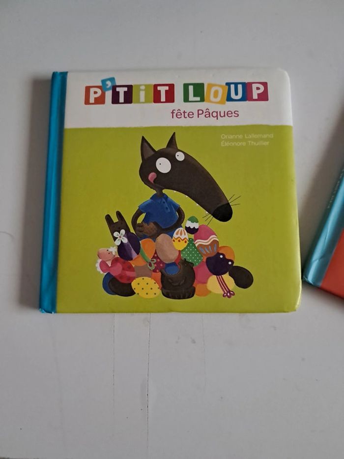 Lot 2 livres ptit loup - photo numéro 2