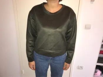 Pull vert kaki