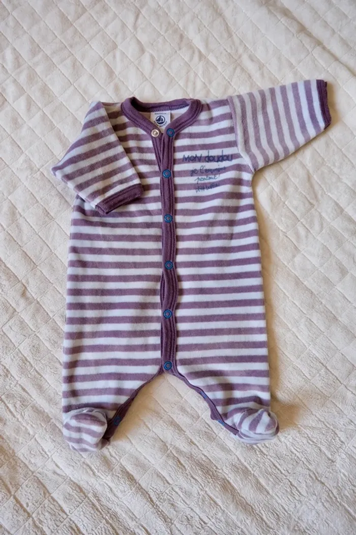 Pyjama rayé - Petit bateau