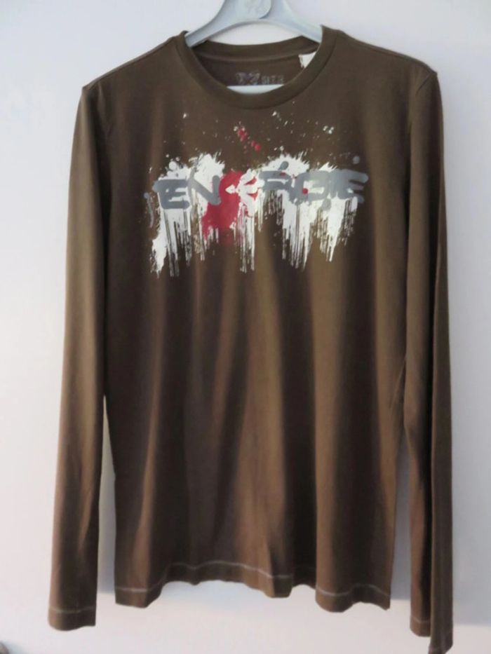 T-shirt manche longue taille L Energie