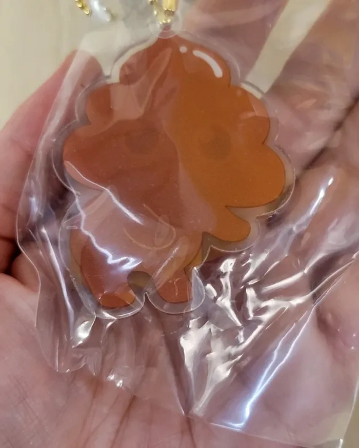 Porte-clefs Fidget "petit caca" marron - photo numéro 3