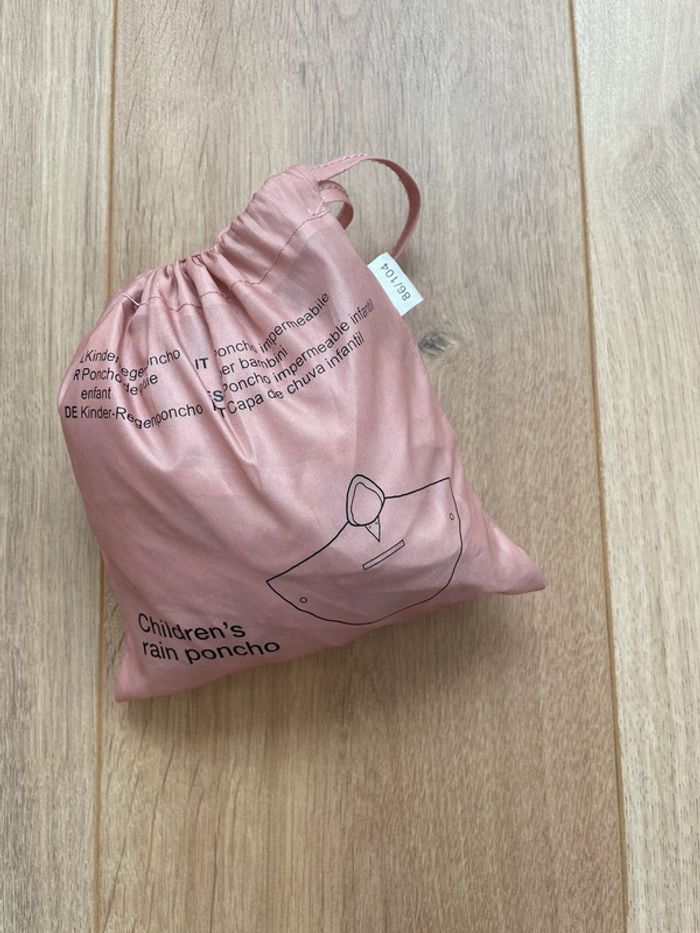 Poncho pluie compact imperméable  3 4 ans
