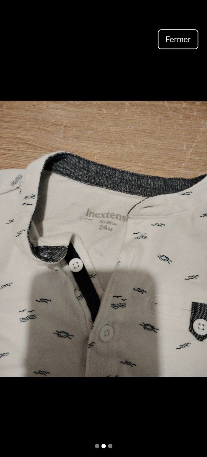 Lot de 2 ensemble 24 mois été in extenso - photo numéro 2