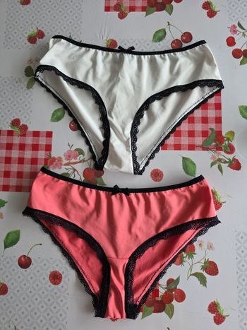 LOTS DE 2 CULOTTES FEMME 38 MARQUE FASHION PRIVATE COMPANY