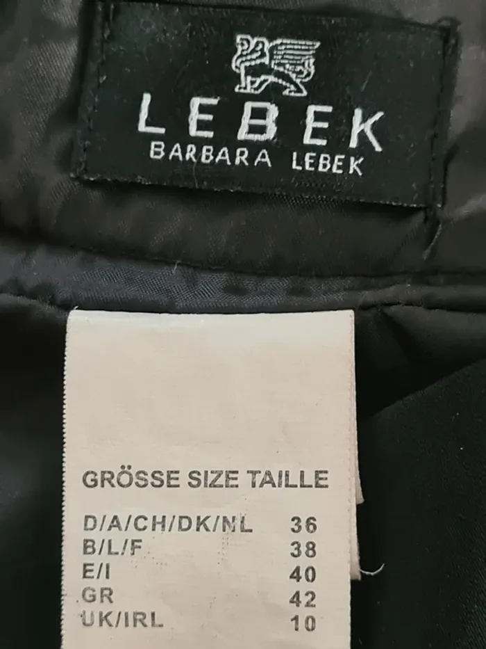 Jupe noire Barbara Lebek Taille 38 - photo numéro 4