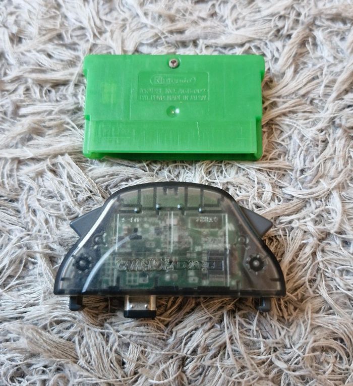 Pokémon Vert Feuille + Wireless Adapter Nintendo Gameboy Advance GBA - photo numéro 2