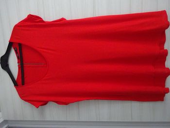 Tunique rouge Kiabi
