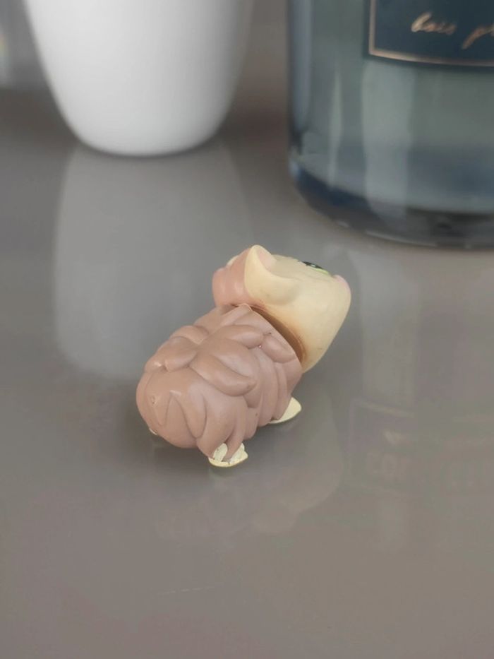 Littlest Pet Shop tan beige hamster guinea pig #494 - photo numéro 2