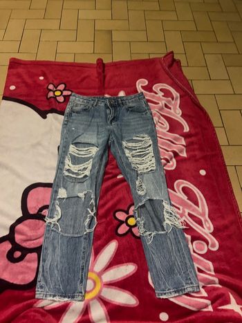 Jeans troués femme