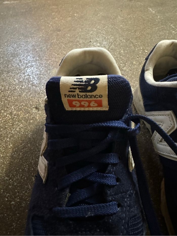 Basket  New Balance bleu 996 - photo numéro 2