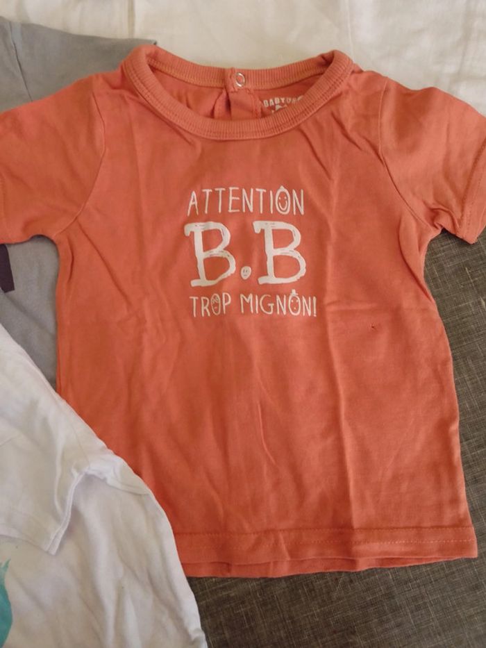 Lot 8 tee-shirts manches courtes - photo numéro 3