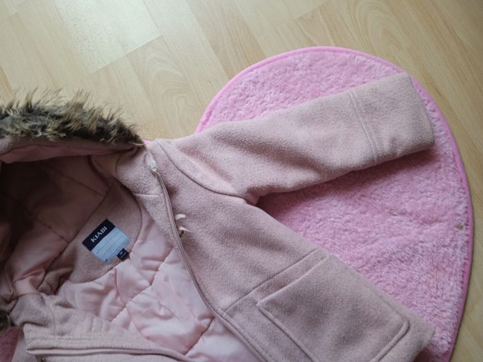 Manteau capuche fourrure - photo numéro 2