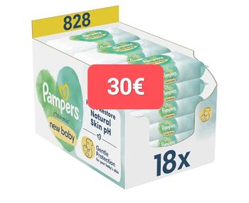 18 Paquets Pampers Harmonie New Baby