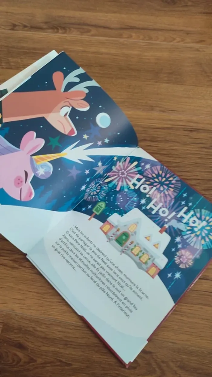 Livre la licorne a la rescousse du père noël - photo numéro 3