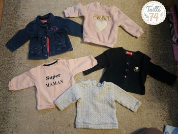 Gilets, pulls, sweats