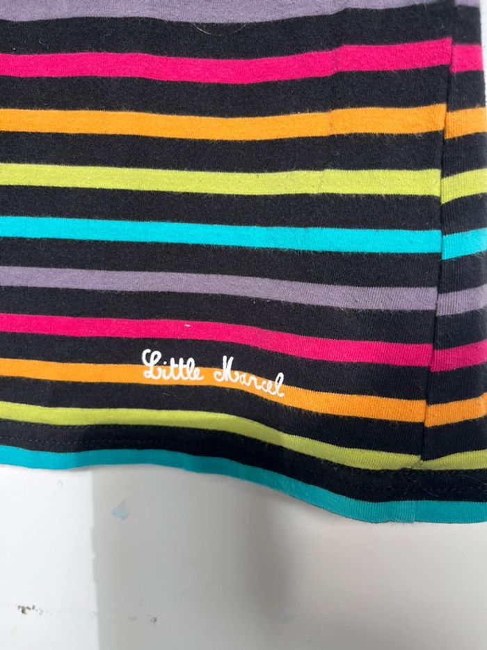 tee shirt rayé multicolore - photo numéro 3