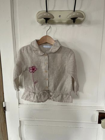 Chemise en lin Obaibi 23 mois