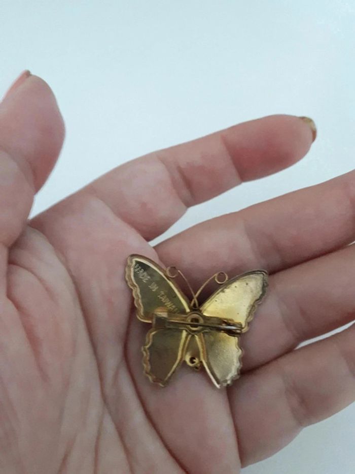 2 broch papillon vintage - photo numéro 4