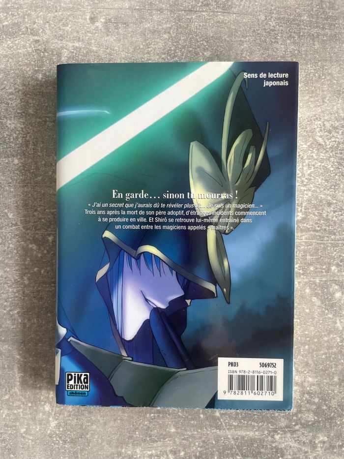 Manga fate stay night tome 4 en version française. - photo numéro 2